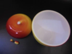 Hazel Atlas Milchglas Apfelglas -- wie besehen - Bild 1 von 7