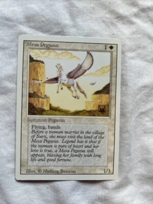 Mesa Pegasus Revised 3rd Edition #28 Magic The Gathering 1994 MTG Single - Image 1 of 2