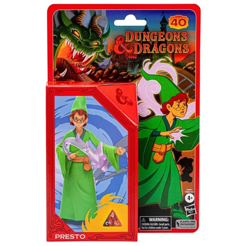 IN STOCK Hasbro Collectibles - Dungeons & Dragons Cartoon Classics - Presto 7c Cover