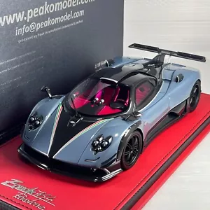 1/18 Peako Pagani Zonda 764 Passione con base in pelle limitata 100 pezzi - Foto 1 di 3