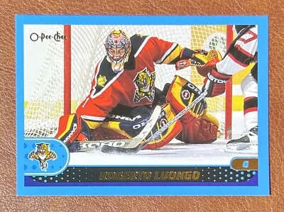 2001-02 OPC #68 ROBERTO LUONGO  FLORIDA PANTHERS O-PEE-CHEE - Image 1 of 2