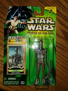 STAR WARS IG-88 Bounty Hunter Power of the Jedi Hasbro 2000 PotJ action figure - Picture 1 of 4