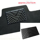 Black Car Carpet Pad Foot Mat Pedal Patch Cover 25 x 15 cm Car Foot Pad Car Mat