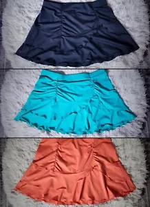 Assymmetrical Ruffle Tiered Swimsuit Skirt Cover - Picture 1 of 15