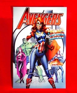 AVENGERS #8 LIMITED EXCLUSIVE VARIANT EDITION SIGNED ARTIST J. SCOTT CAMPBELL - Picture 1 of 7