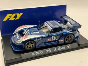A22 Fly Car (Scalextric) MARCOS 600 LM - TEAM MARCOS Le MANS 95 -Mint/Box- RARE - Picture 1 of 9