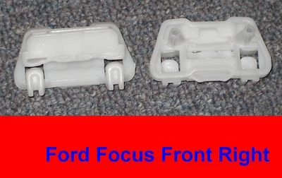 Ford Focus - Par de clips de reparación de regulador de ventana (2 clips) delantero derecho - de MI Foto 1 de 2