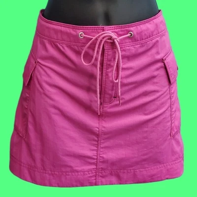 Minifalda cargo rosa NAUTICA Y2K 2000 VINTAGE nailon ropa deportiva mediana Foto 1 de 4