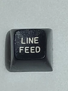 KAYPRO II Keyboard Replacement Key (LINE FEED) Vintage Original - Picture 1 of 2