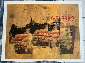 1992 Vt. Mary Ann James - Arte contemporáneo de la cultura pop/abstracto firmado P.P. - Imagen 1 de 5