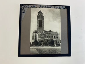 HELSINKI, KALLIO CHURCH, Finland - Original Magic Lantern 3.25 Inch SLIDE - Picture 1 of 1
