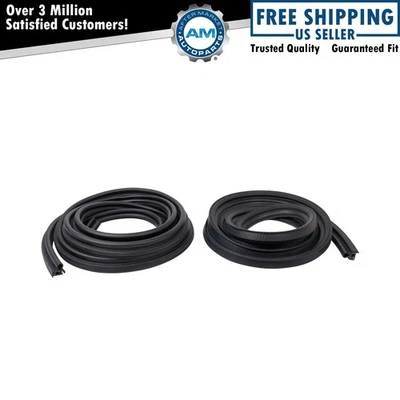 Door Weatherstrip Seal Kit Fits 94-04 Chevrolet GMC - Image 1 of 4