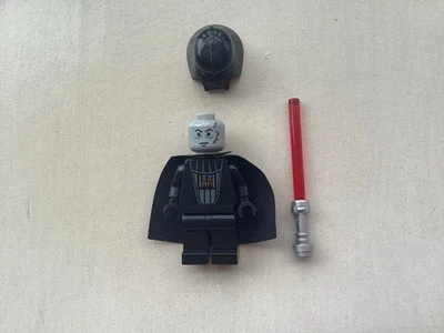 Lego Star Wars Minifigure Darth Vader (Light Grey Head) SW0004 Sets 10123 7200!! - Image 1 of 4