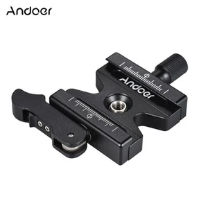 Abrazadera de placa de liberación rápida Andoer para cabeza de bola trípode suizo Arca placa QR C7N2 - Imagen 1 de 11