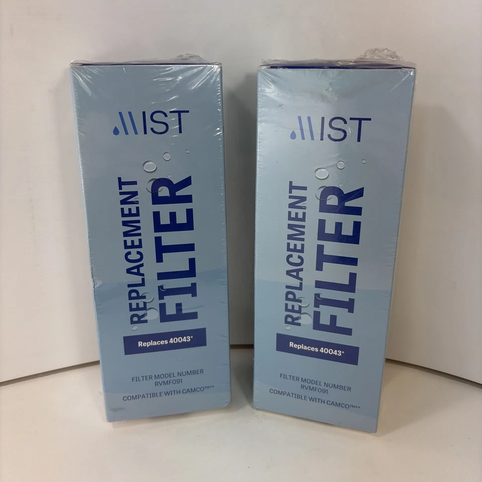 New, Sealed - Mist Clearwater Replacement Filter 40043 RVMF091 Pack of 2 - Image 1 of 4