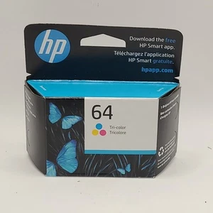 Cartucho de tinta tricolor original HP 64 N9J89AN - NUEVO - Imagen 1 de 5