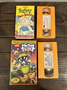 Rugrats - Tommy Troubles (VHS, 1996) & The Rugrats Movie VHS LOT - Picture 1 of 13