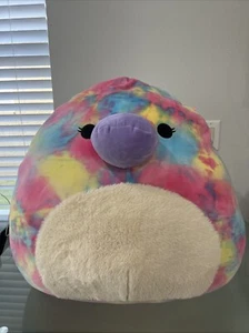 Squishmallow Plüschtier Brindall das Regenbogenschnabeltier JUMBO SELTEN - Bild 1 von 10