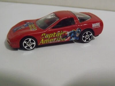Maisto Marvel Collection «Капитан Америка» Chevrolet Corvette масштаб 1:64 - Изображение 1 из 4