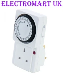 13A PLUG IN 7 DAY MECHANICAL SEGMENT TIMER TIME SWITCH UP TO 84 ON-OFF SETTINGS - Picture 1 of 1