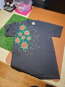 Vintage Single Stitched Rosen Tshirt Oneita Medium - Bild 1 von 6