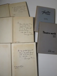 1947 - 1958 'THEATRE WORLD' INSCRIBED SET SILENT FILM STAR CLARA KIMBALL YOUNG - Picture 1 of 1