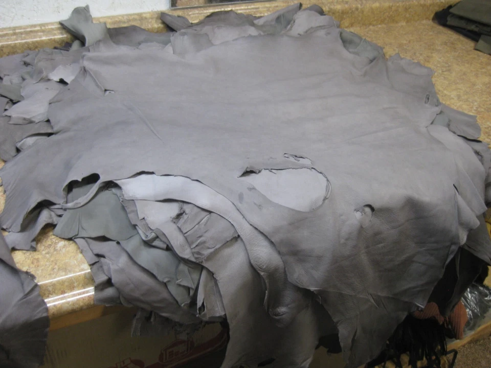 Кожаная кожа оленя верхнего зерна — для рукоделия — 1,5–2,0 унции  Row 207 от 4 до 5 кв. Футы - Изображение 1 из 4