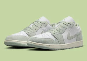 NEW Air Jordan 1 Low Se Men's Size 13 White/Seafoam-Sail FN5214-131 Fast Ship - Picture 1 of 6