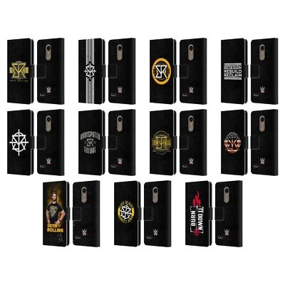 OFFICIAL WWE SETH ROLLINS LEATHER BOOK WALLET CASE COVER FOR LG PHONES 1 - Image 1 of 4