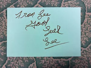 Leonard Lee - Let the Good Times Roll - Lee Pippo - Autografato 1971 - Foto 1 di 2