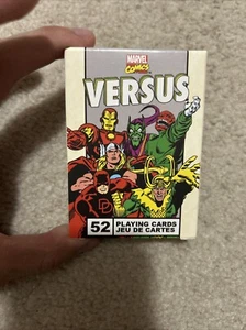 Marvel Versus 52 Card Playing Deck Cards Official Poker Silver Age Brand New - Picture 1 of 8