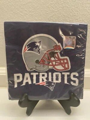 New England Patriots Luncheon Napkins 16 counts - Image 1 of 2