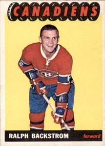 1965-66 Topps Hockey #73 Ralph Backstrom NM *RC3 - Picture 1 of 2