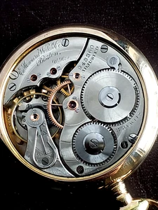 E HOWARD SERIES 3 GF DISPLAY CASE POCKET WATCH 16 SIZE SERVICED 1907 - Picture 1 of 13
