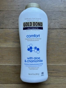 Gold Bond Ultimate Comfort Körperpuder 10 Unzen Talkumfreie Formel 1 Flasche - Bild 1 von 3