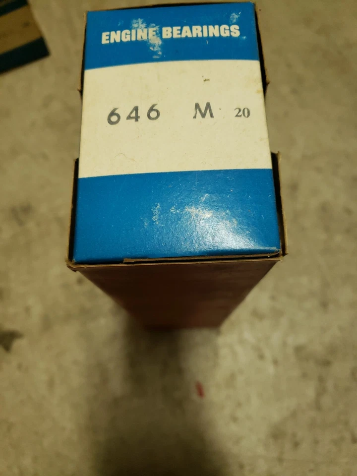 JUEGO DE RODAMIENTOS PRINCIPALES NORS Sealed Power 646 M 20  Foto 1 de 4