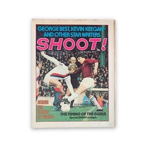 Shoot Magazine 24 November 1973 Colin Bell Manchester City England v Poland Jon - Imagen 1 de 1
