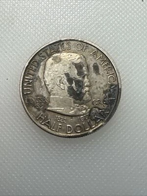 1922 grant half dollar TJ - Image 1 of 2
