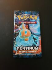 Platinum Rising Rivals Opened Empty Booster Pack Rotom Art Pokemon