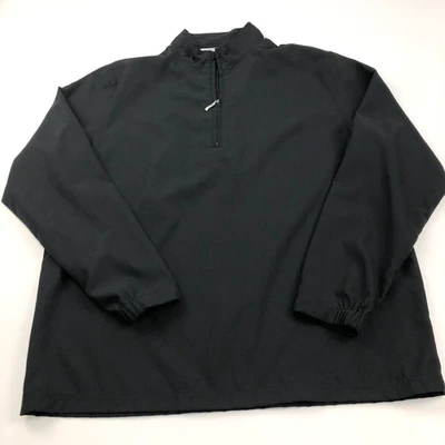 Pullover Ashworth Grande Golf 1/4 Cuarto Cremallera Cuello Simulado Manga Larga Negro Foto 1 de 4