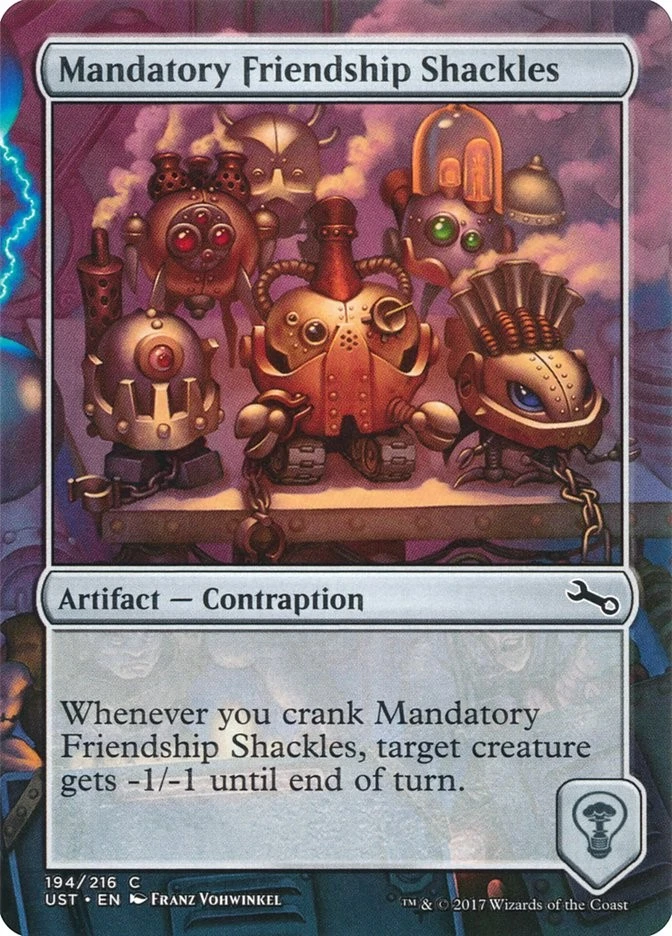 Mandatory Friendship Shackles [Unstable] (UST 194) Near Mint - Image 1 of 1