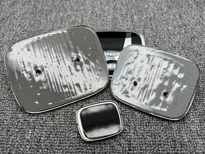 Ecs Racing 3pcs Black Front Rear Steering Badge Emblem For Civic Coupe 12-15 - Image 1 of 4