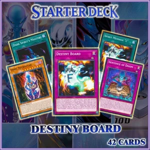 DESTINY BOARD STARTER DECK 42 YAMI BAKURA Necrofear FINAL Duelist Kingdom YuGiOh - Picture 1 of 2
