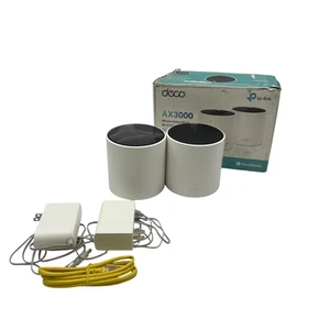 TP-Link Deco AX3000 WiFi 6 Mesh System X55 Wireless Router/Extender #U3003 - Picture 1 of 13
