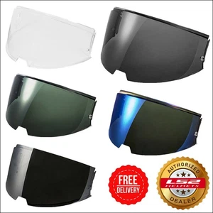 LS2 FF906 ADVANT MOTORRÄDER HELM VISIER ANTIBESCHLAG PINLOCK READY KLAR DUNKEL - Bild 1 von 7