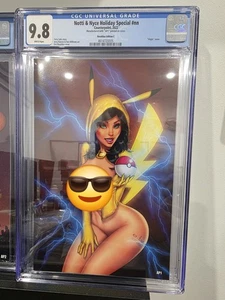 CGC 9.8 - AP1 - N&N Holiday Special. Ebas Cover. Pikachu Virgin Variant - Bild 1 von 4