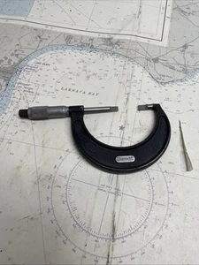 STARRETT 0-1 pollici MICROMETRO A LAMA N. 486. .001" - Foto 1 di 6
