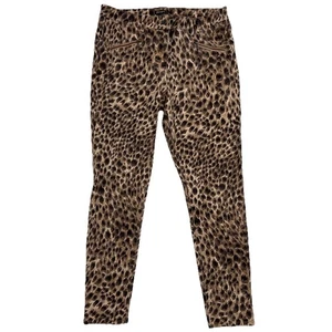 Pantalones ajustados J. Mclaughlin Leopardo Baxter Detalle Cremallera Moto Talla 10 - Imagen 1 de 12