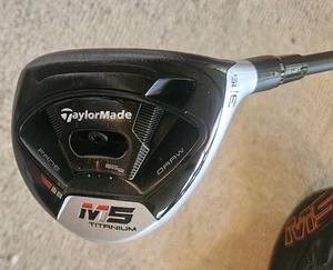 TaylorMade M5 Titanium 15° Fairway 3 Wood Fujikura Ventus Blue FW Graphite Stiff - Picture 1 of 8