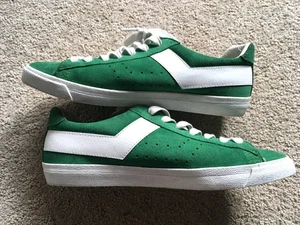Pony Classic Low Running Shoes Men's Size 8.5 Suede Kelly Green - Picture 1 of 7
